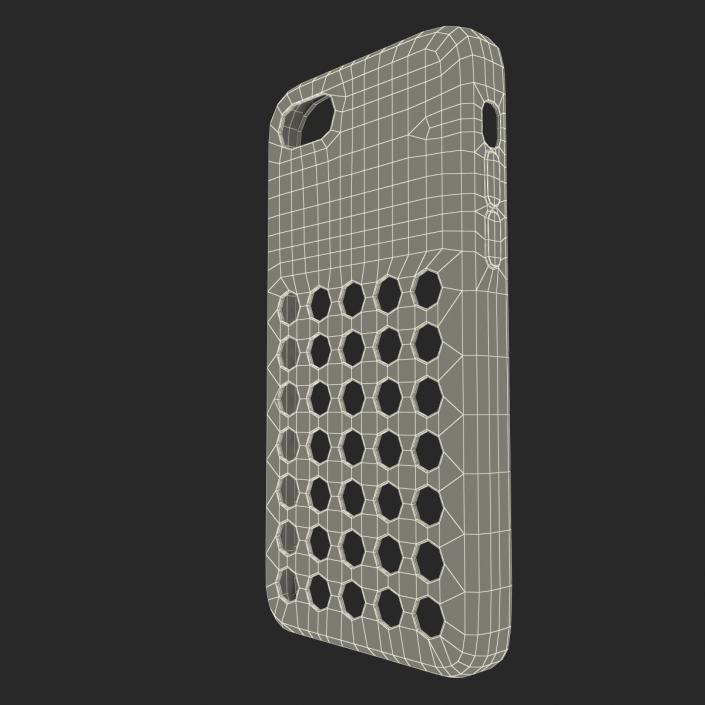 3D model iPhone 5c Case White