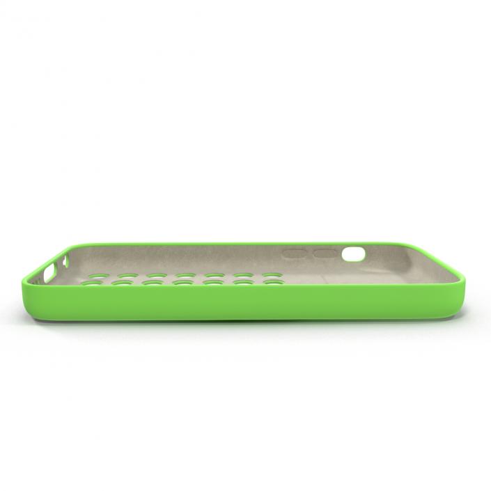 3D model iPhone 5c Case Green