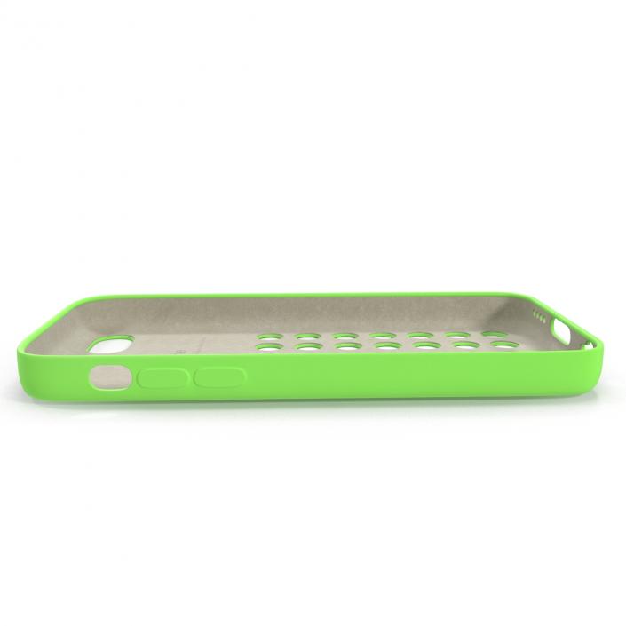 3D model iPhone 5c Case Green