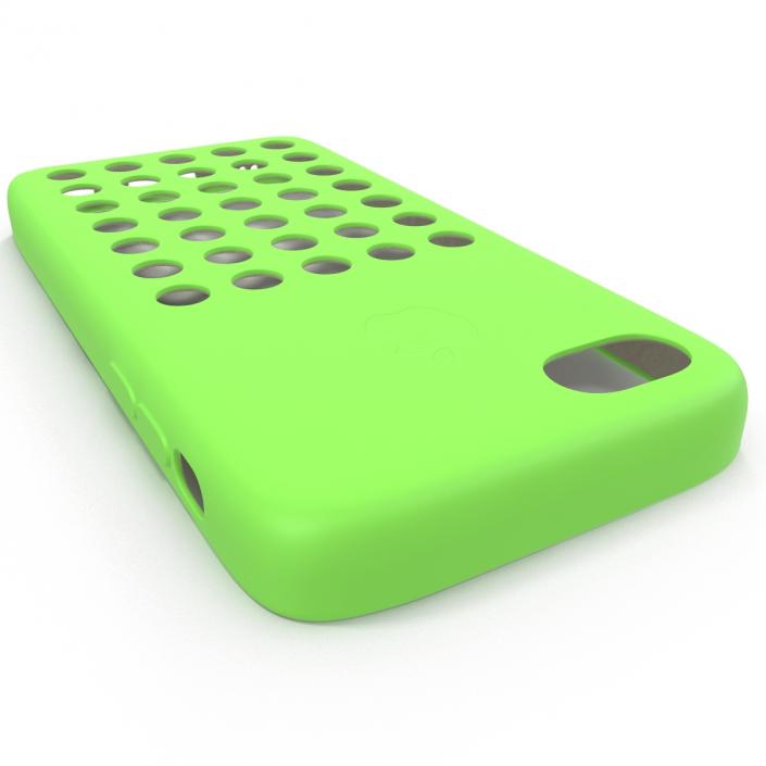 3D model iPhone 5c Case Green