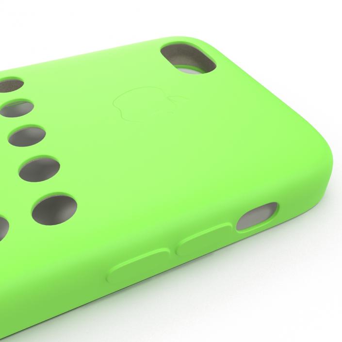 3D model iPhone 5c Case Green