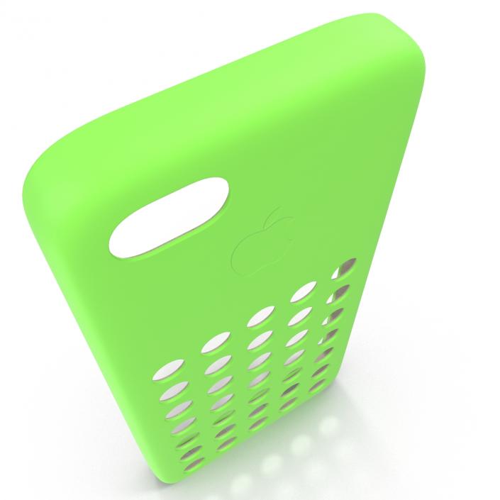 3D model iPhone 5c Case Green