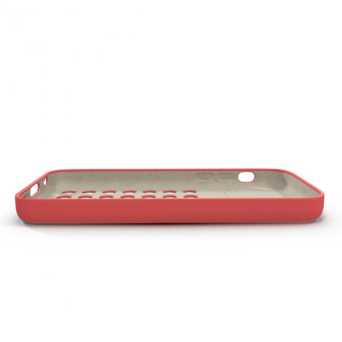 3D iPhone 5c Case Red model