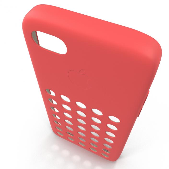 3D iPhone 5c Case Red model