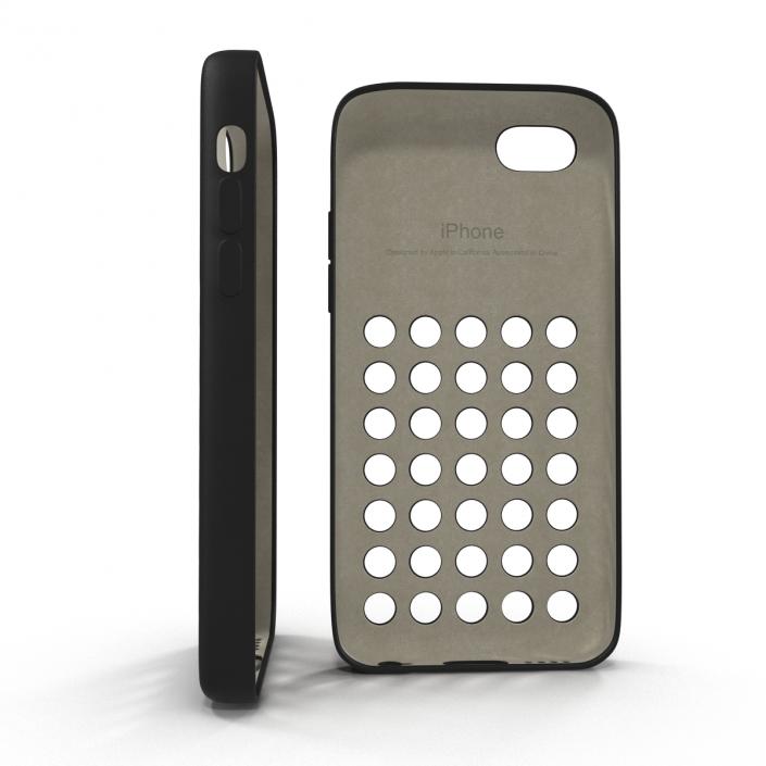 3D model iPhone 5c Case Black