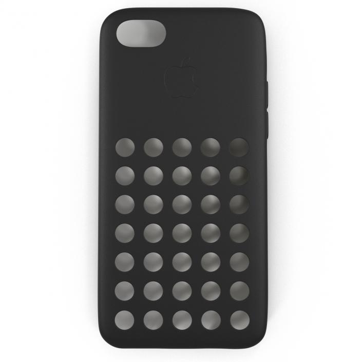 3D model iPhone 5c Case Black