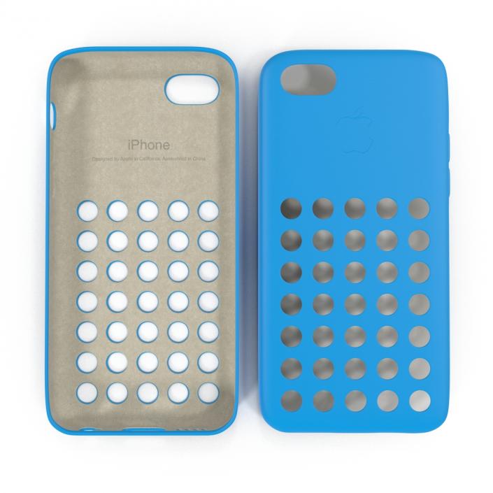 iPhone 5c Case Blue 3D model