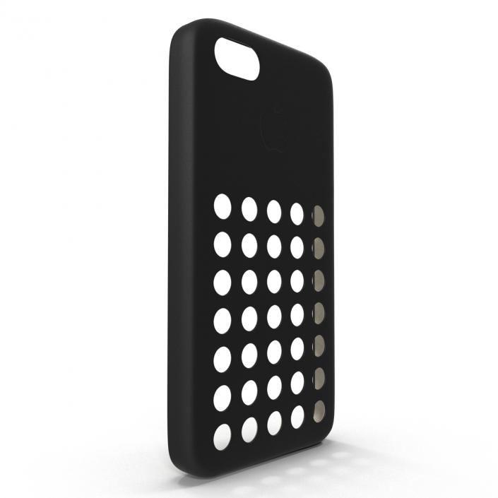 3D model iPhone 5c Case Black