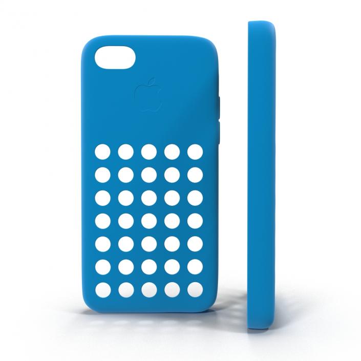 iPhone 5c Case Blue 3D model