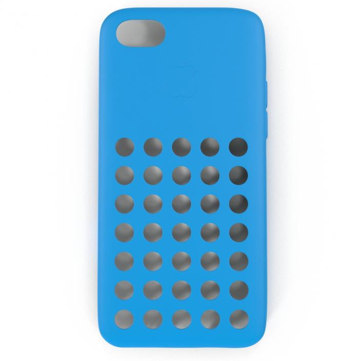 iPhone 5c Case Blue 3D model