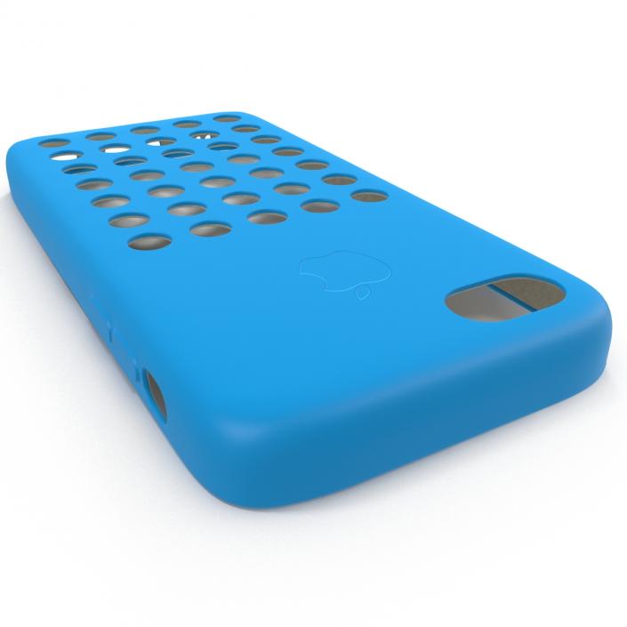 iPhone 5c Case Blue 3D model