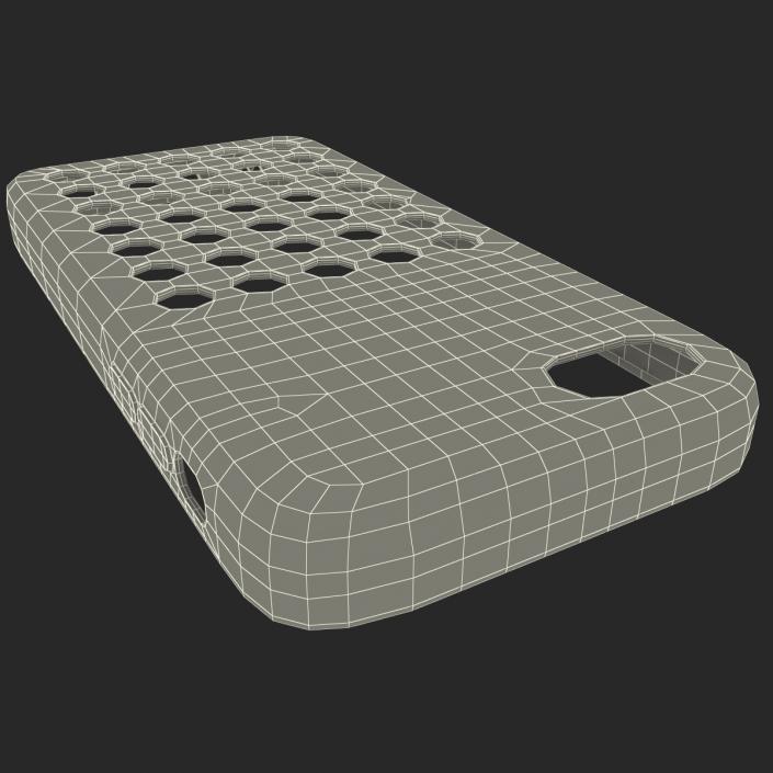 3D model iPhone 5c Case Black