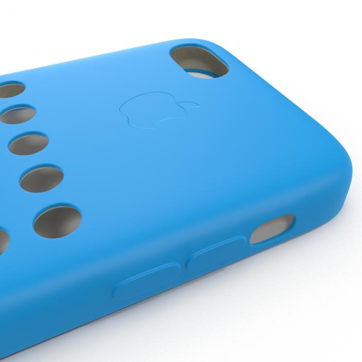 iPhone 5c Case Blue 3D model