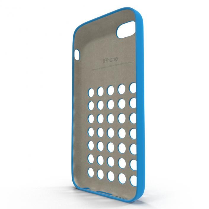 iPhone 5c Case Blue 3D model