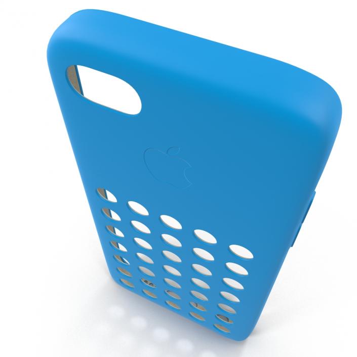 iPhone 5c Case Blue 3D model