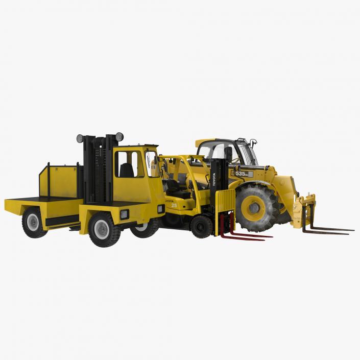 3D model Forklifts 3D Models Collection