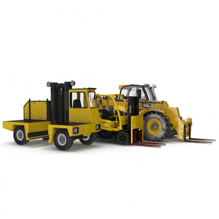 3D model Forklifts 3D Models Collection