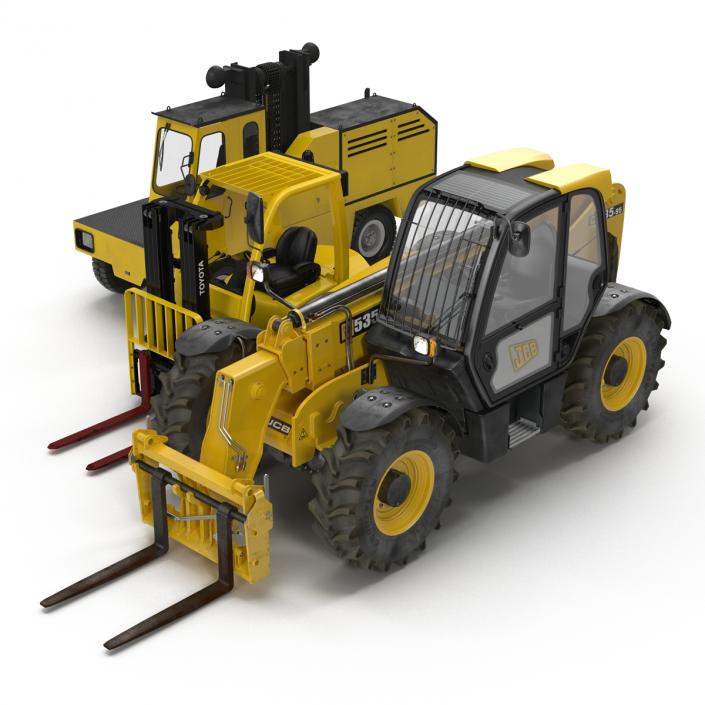 3D model Forklifts 3D Models Collection