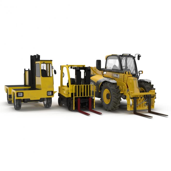 3D model Forklifts 3D Models Collection