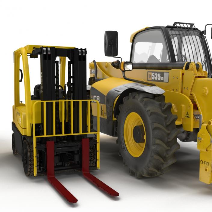 3D model Forklifts 3D Models Collection