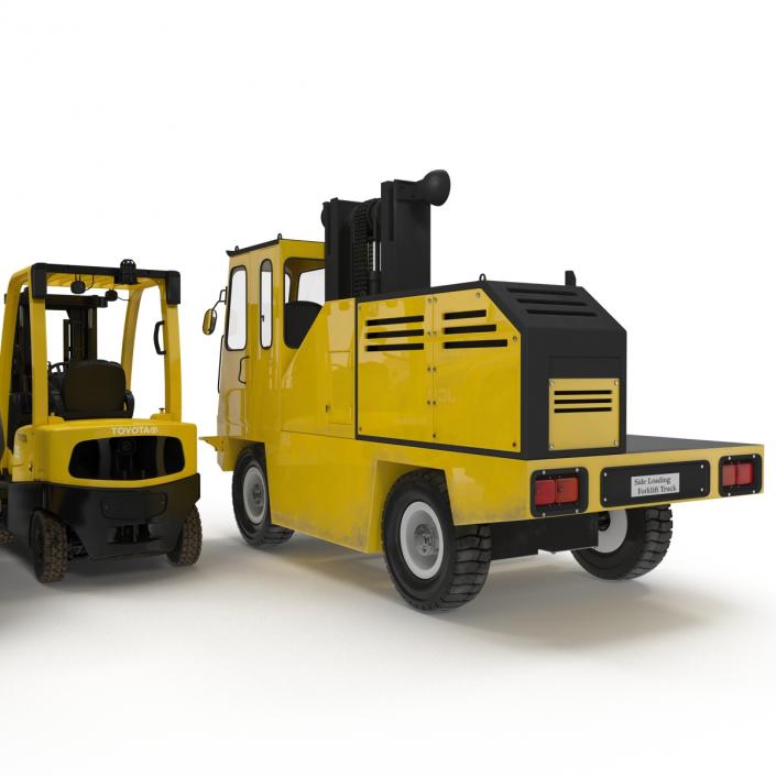 3D model Forklifts 3D Models Collection