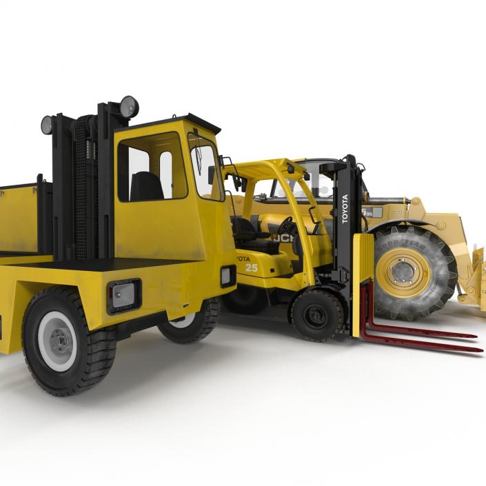 3D model Forklifts 3D Models Collection