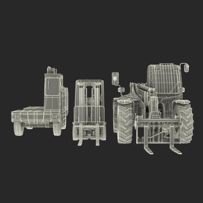 3D model Forklifts 3D Models Collection