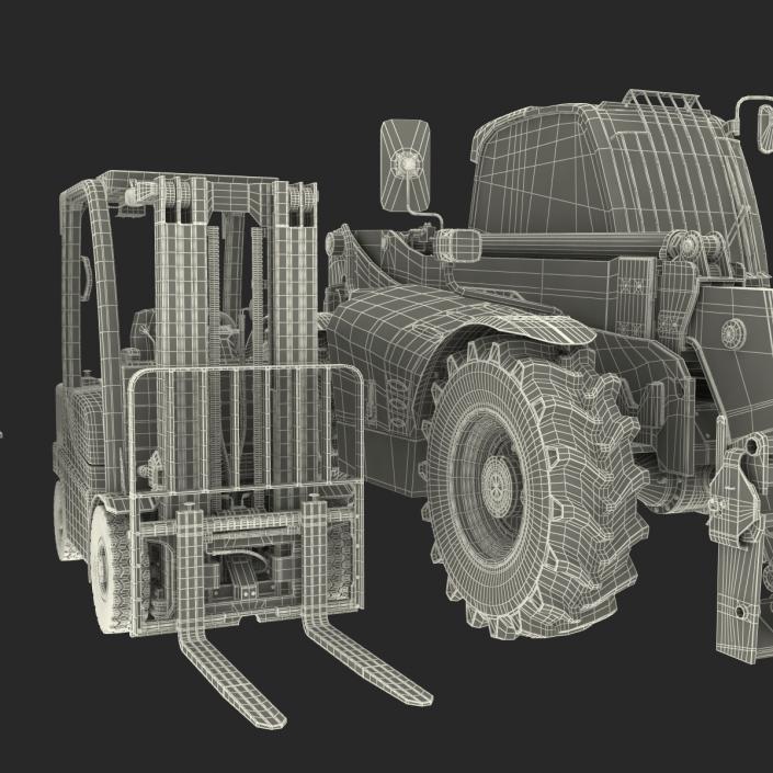 3D model Forklifts 3D Models Collection