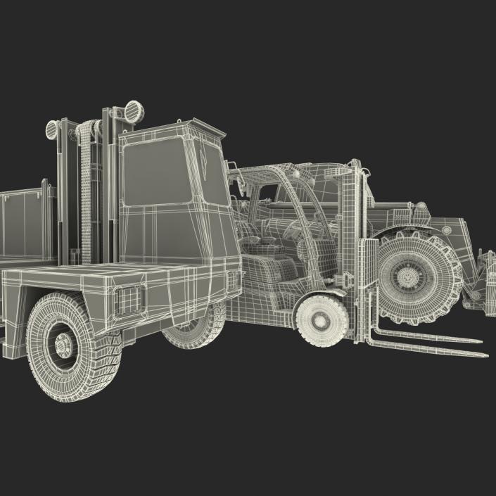 3D model Forklifts 3D Models Collection