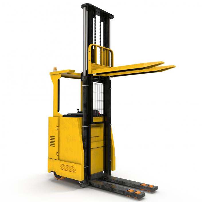 Rider Stacker Yellow Rigged 3D