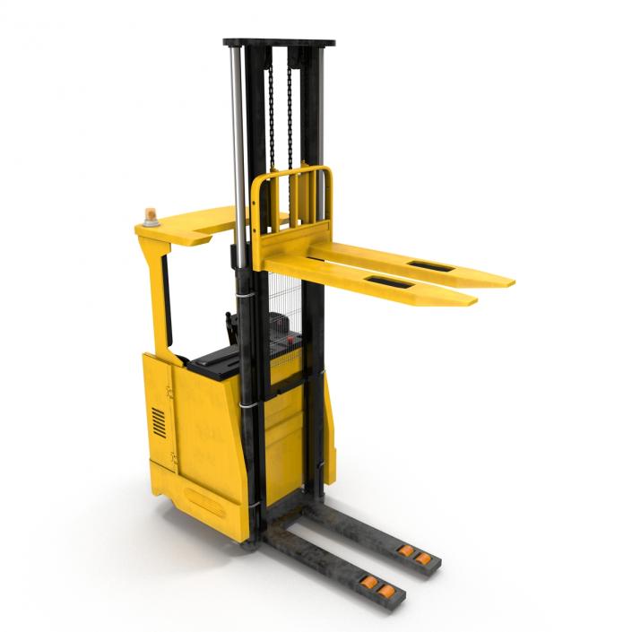 Rider Stacker Yellow Rigged 3D