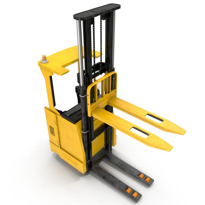 Rider Stacker Yellow Rigged 3D