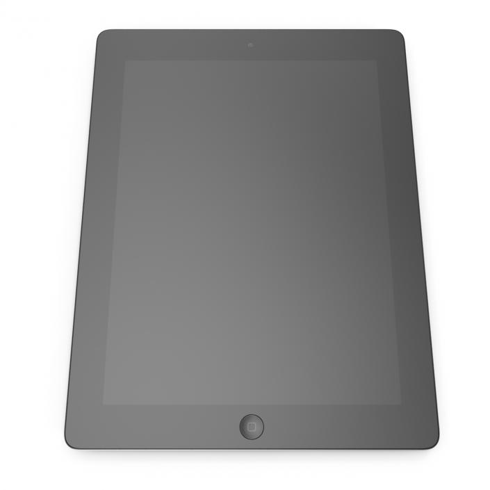 iPad Retina Black 3D