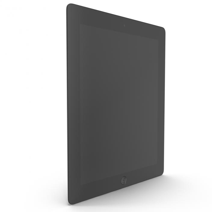 iPad Retina Black 3D