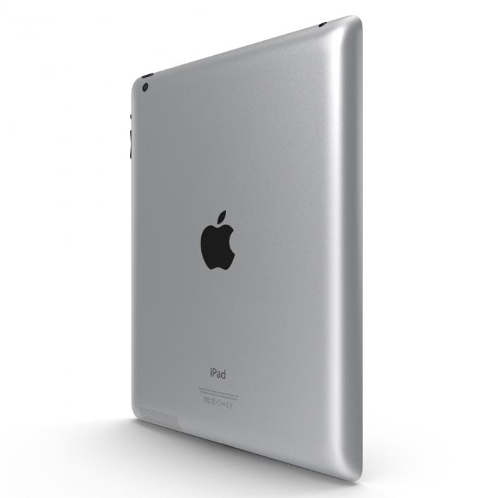 iPad Retina Black 3D