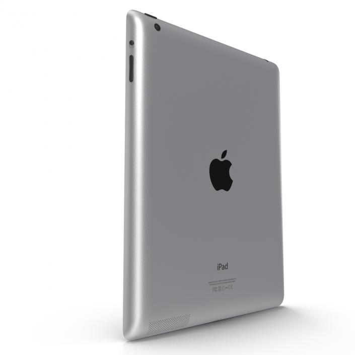 iPad Retina Black 3D