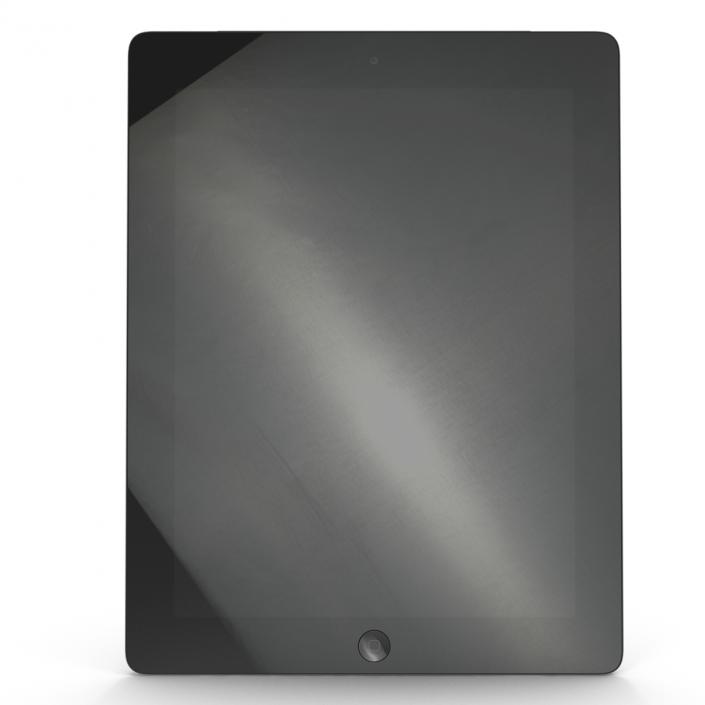 3D iPad Retina Cellular Black