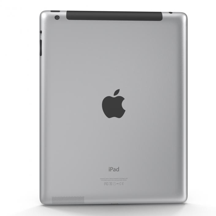 3D iPad Retina Cellular Black