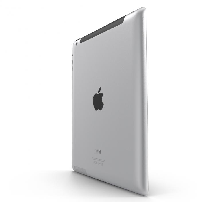 3D iPad Retina Cellular Black