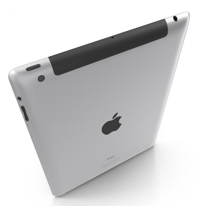 3D iPad Retina Cellular Black