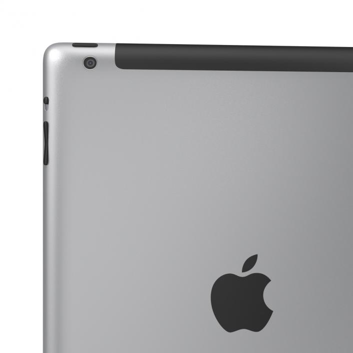 3D iPad Retina Cellular Black