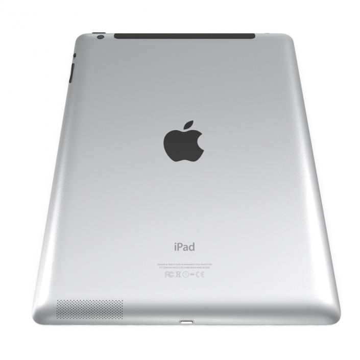 3D iPad Retina Cellular Black