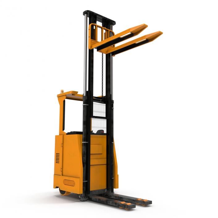 Rider Stacker Orange Rigged 3D