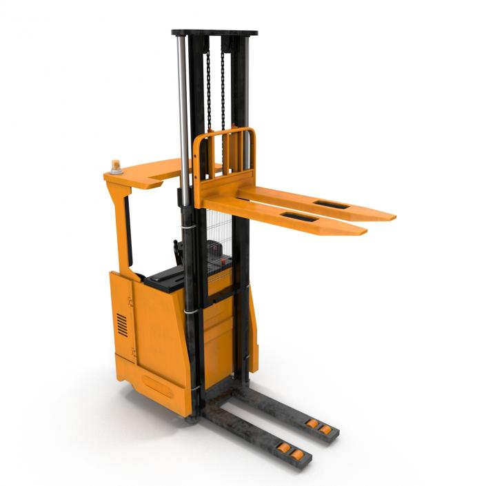 Rider Stacker Orange Rigged 3D