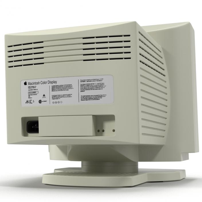 Apple Macintosh Color Display 3D model