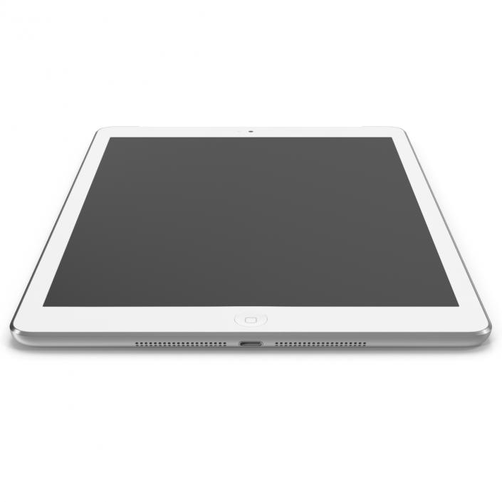 iPad Air Cellular Silver 3D model