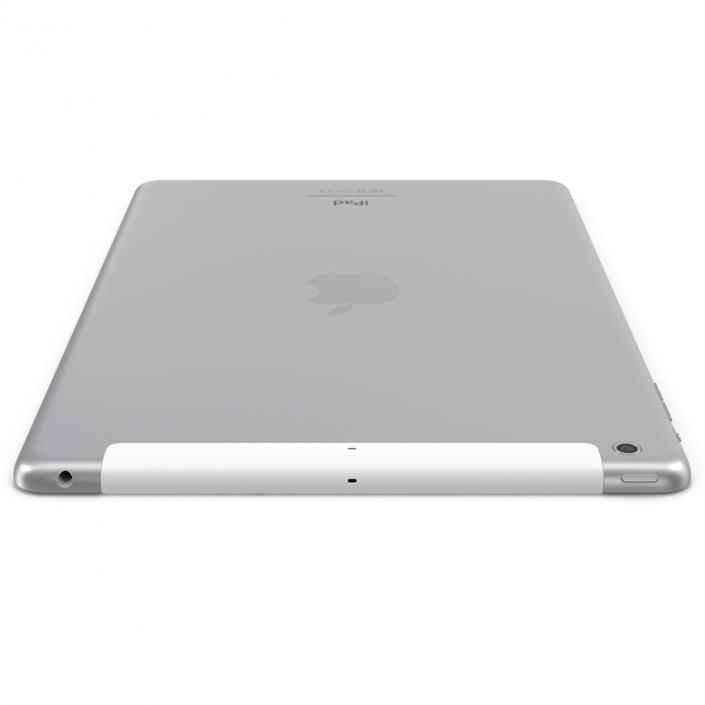 iPad Air Cellular Silver 3D model