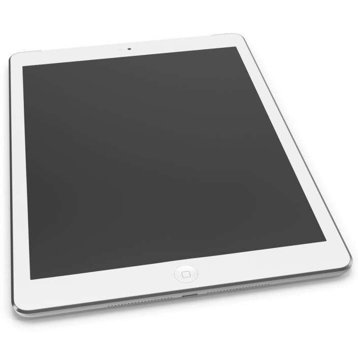 iPad Air Cellular Silver 3D model