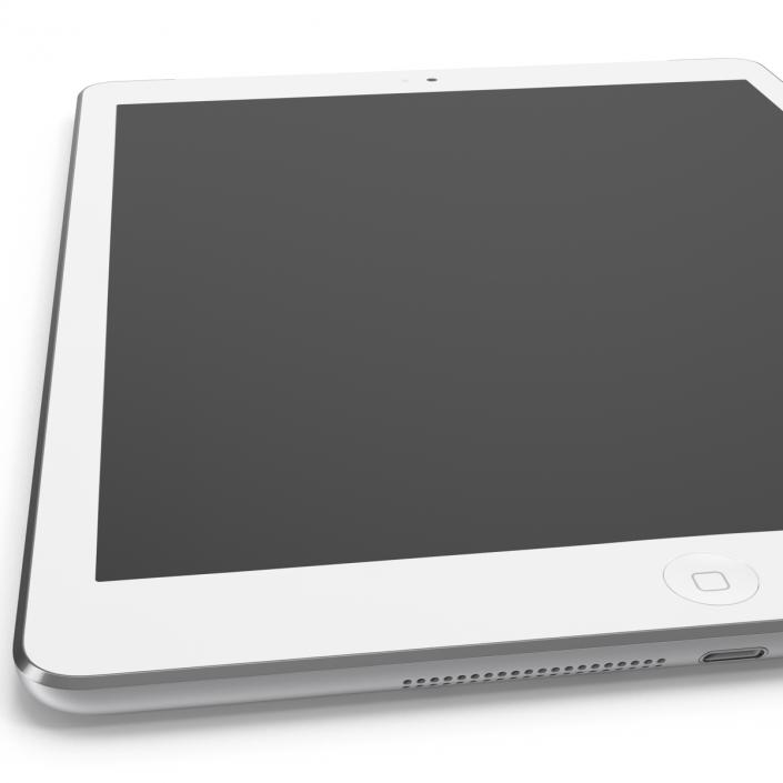 iPad Air Cellular Silver 3D model