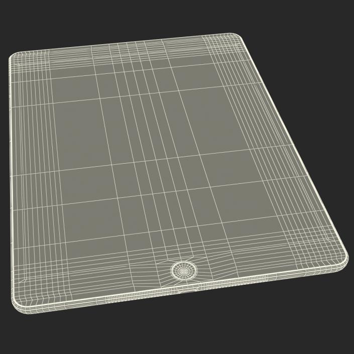 iPad Air Cellular Silver 3D model